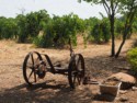 Some old wheeled contraption