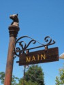 Fancy Main St sign