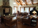 Lounge in the visitors center